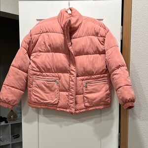 Pink Puffer Jacket